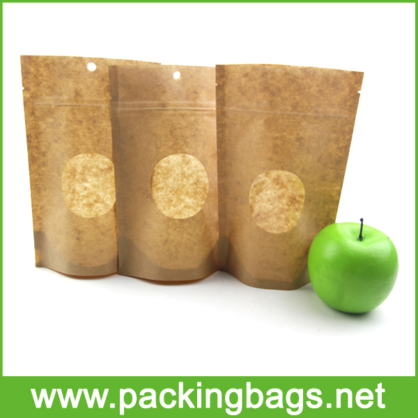 Reclosable food grade paper sweet bags