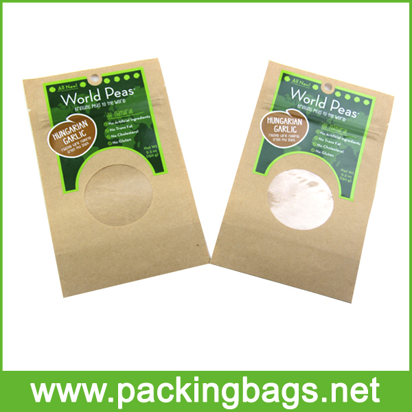 Reclosable food grade and water proof paperbag