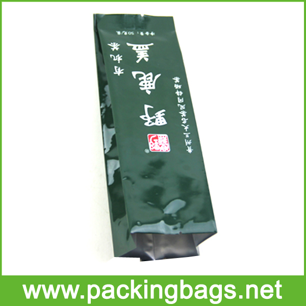 China Gusseted Tea Packaging Bag Manufacturer