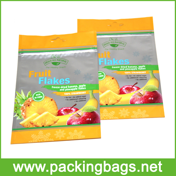 Aluminum Foil Snack Resealable Bags