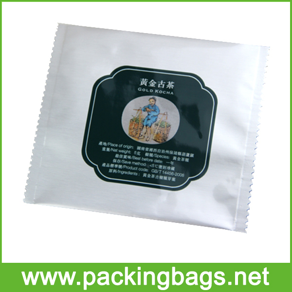 OEM order figured tea bags supplier
