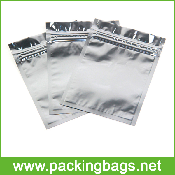 zipper lock aluminium pouch supplier