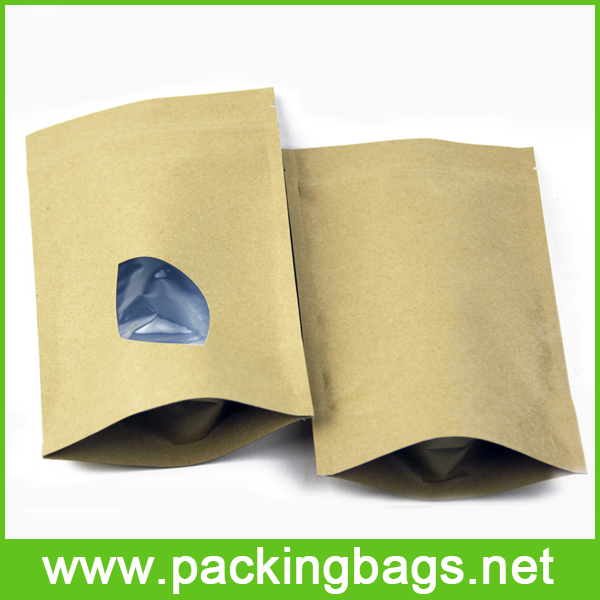 <span class="search_hl">Stand Up Foil Kraft Bags with Window</span>
