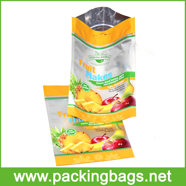 Top Quality Mylar Food Reclosable Plastic Bags